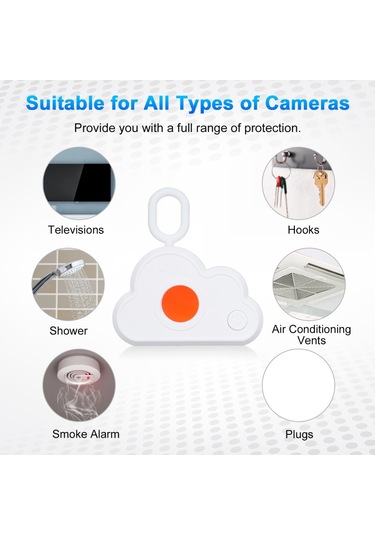 Geeroyoo Gizli Kamera Dedektörü Kızılötesi Tarayıcı - Ev, Ofis, Seyahat, Otel, Banyo Casusluk Önleyici