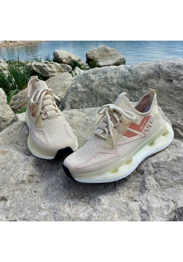 Dunlop 2357 Bej Air Yumuşak Taban Erkek Spor Ayakkabı AYKSAYAK-000519