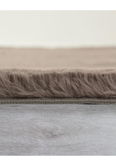 Jassrug Fuzzy Kürk Halı 120 x 180 Antrasit