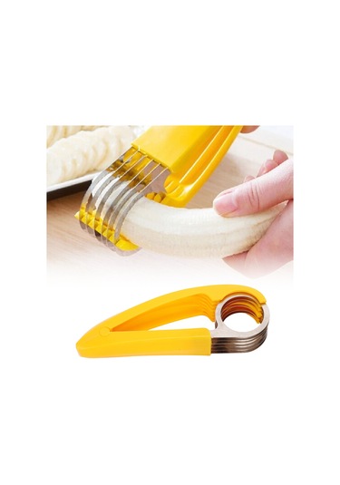 Geeroyoo Mutfak Multifonksiyon Elma Muz Domates Dilimleyici, Inox Bıçaklı Güvenli Abs Malzeme, Hızlı Temizlenir, Çocuk Ve Yaşlı Dostu Diğer