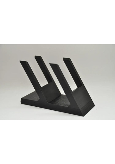 Xbox 360 Oyun Kumandası İçin Şık Siyah İkili Stand - Dayanıklı Plastik Tasarım 1 Adet