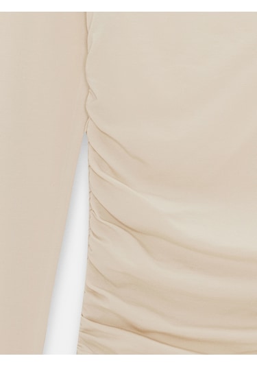 Dilvin 32675 Omuzları Açık Top-taş
