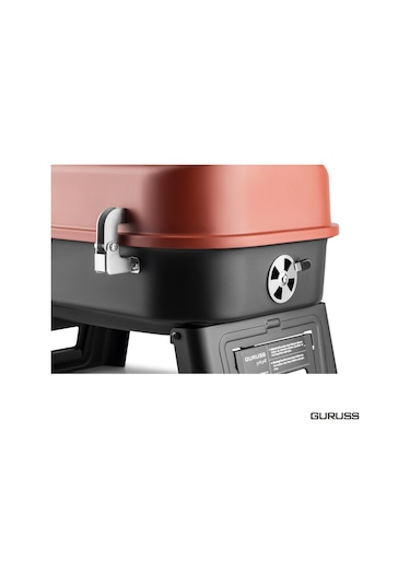 Guruss Go & Grill Barbekü Mangal Oksit Kırmızı Model:grs35