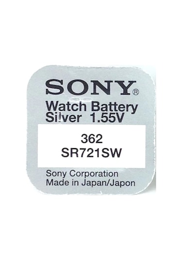Sony 362 SR721SW Saat Pili