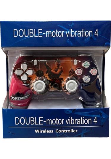 Glrtech P4a Kablosuz Oyun Kolu Double Motor Titreşimli Şarj Edilebilir Ps4 Uyumlu