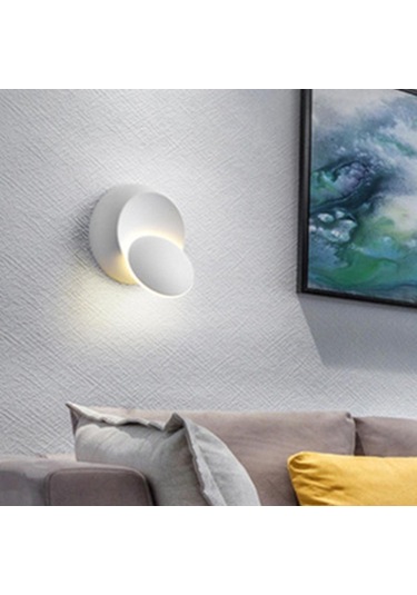 Homyl Led Duvar Modern Dekorasyon Dış Mekan Beyaz-sıcak-ışık Beyaz Sıcak Işık