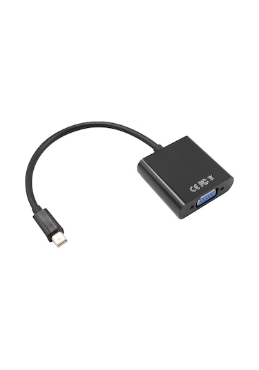 Tenfowee Mini Dp'den Vga'ye Yüksek Çözünürlüklü Video Dönüştürücü Adaptör - Projeksiyon Ve Monitör Bağlantısı İçin