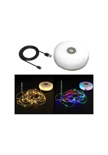 Suntek Led Kamp Feneri Taşınabilir Açık Renkli-sıcak-ışık Renkli Sıcak Işık Çok Renkli