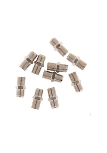 Novahub 10x Rg6 Rg59 Bakır Dişi - Namlu Bağlayıcı - Diğer