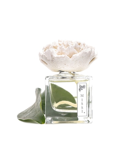 Missi Vanilya Sandal Ekru Çiçek Taşlı Oda Kokusu 50 ML
