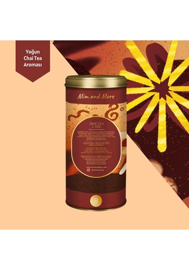 Mim And More Chai Tea Latte Tin 200 G