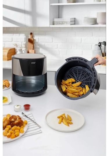Arow Odetta TR-3955  8 L 1700 W Air Fryer Fritöz