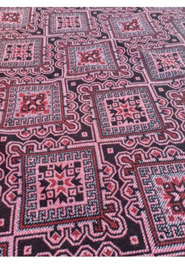 Uşak Dokuma Kilim 180x280cm Beyaz - Kırmızı