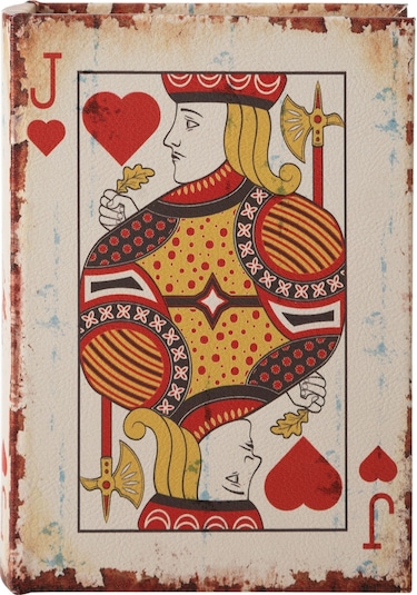 Mudo Home Kıng Of Hearts Kitap Kutu 14x5x20 Cm