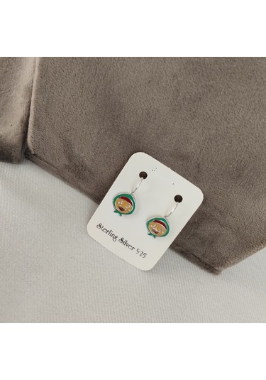 929 Ayar Gümüş Çocuk Küpesi Zarif Ve Güvenli Tasarım Model 6 Gümüş