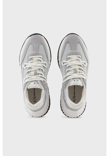 Armani Exchange Bayan Ayakkabı Xw001627 Af17447 Mz293 Gri-beyaz Gri-beyaz