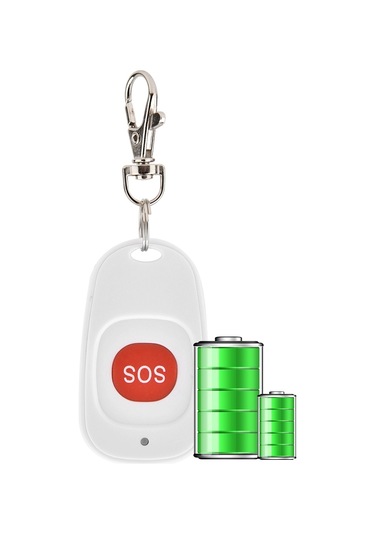 Acil Panik Kablosuz Sos Acil Durum Düğmesi Alarmı