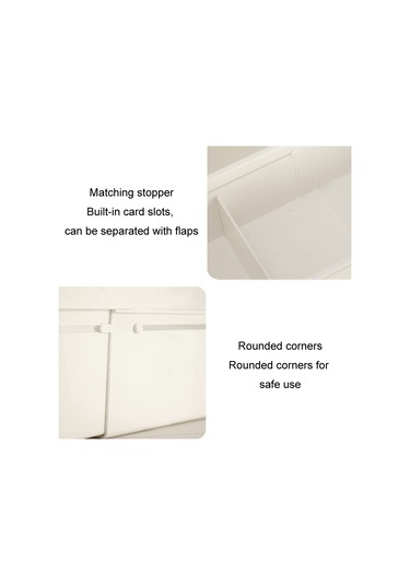 Sones Çekmece Sabit Geri Çekilebilir Saklama Kutusu Bölücü Sofra Takımı Düzenleyici, Stil: Dar Model Diğer