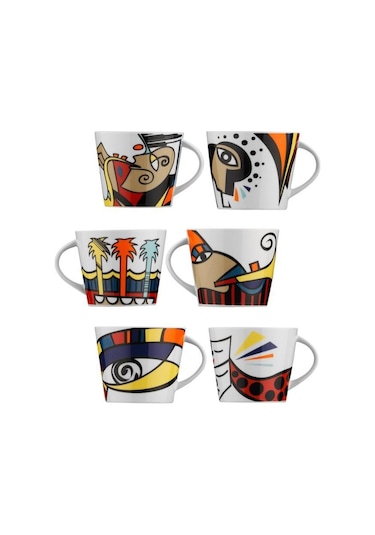 Kütahya Porselen Free Time Kahve Takımı