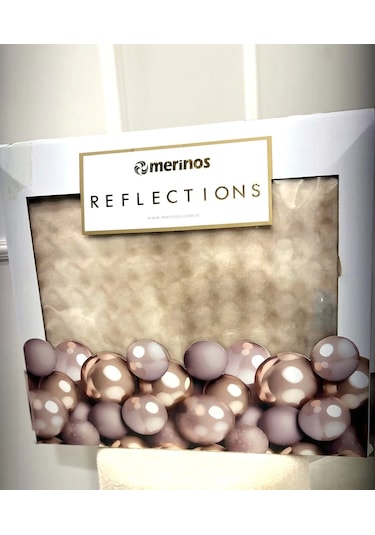 Nivemeshome Reflections Vizon 3 Parça Battaniye Seti Merinos Vizon