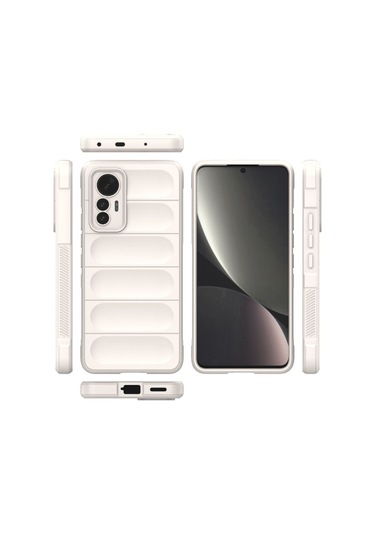 Xiaomi 12 Lite Kılıf Optimum Lens Çerçeveli Silikon Kapak