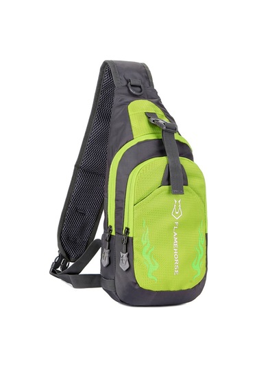 Erkekler İçin Şık Ve Dayanıklı Su Geçirmez Seyahat Omuz Çantası - Pratik Ve Konforlu Günlük Kullanım Yeşil