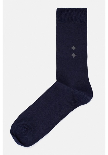 SÜVARİ Lacivert Düz Çorap