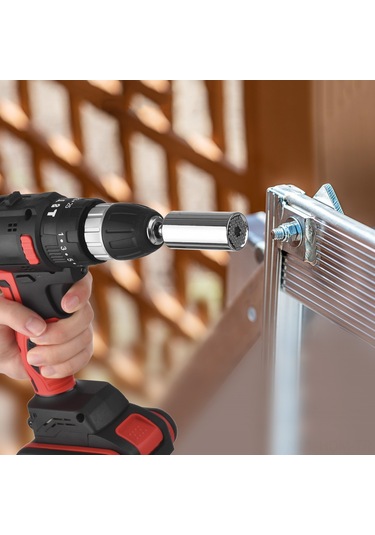 Suofeng Evrensel Çap Anahtar Takımı 4 Parça - 7-19mm Matkap Adaptörü, Hızlı Sıkma Ve Çözme İçin Mükemmel Dıy Aleti