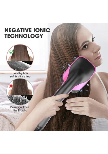 Lixiaqu01 Saç Kurutma Makinesi Bir Adım Elektrikli Sıcak Hava