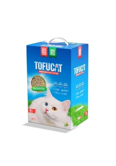 Tofucat Bitkisel Pelet Kedi Kumu 6 L