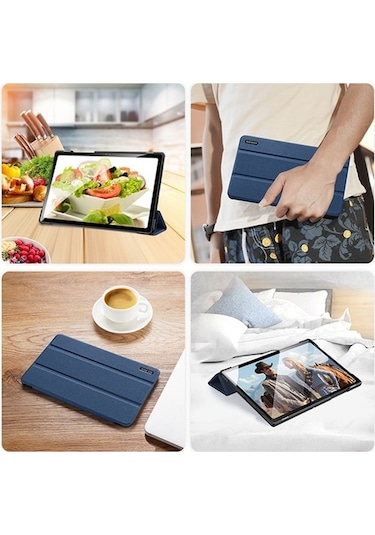 Duxweel Samsung Uyumlu Tab A8 10.5" Inç (Sm-X200 / X207) Tablet Kılıfı