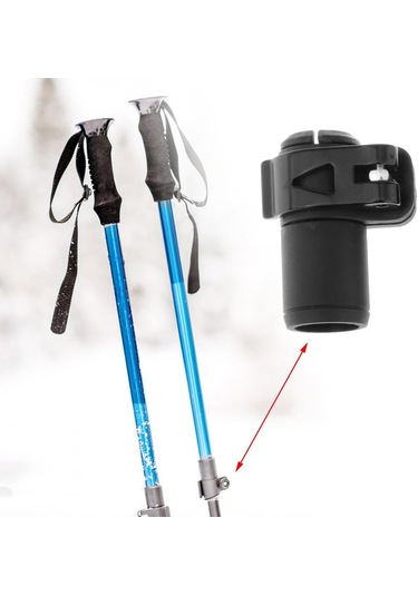 Homyl Yürüyüş Direği Kilidi Hızlı Kilit Siyah-toka-16mm Siyah Toka 16mm