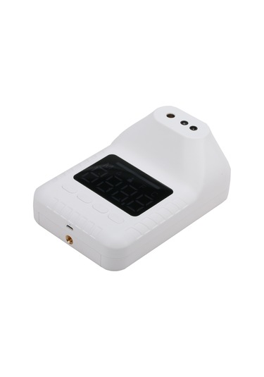 Ruicoo K3x Duvar Montajlı Entegre Isı Ölçer - Dokunmadan Entegre Sıcaklık Ölçümü, 6 Dilli Sesli Bildirim, 3 Renkli Alarm, 50 Kayıt Pil Yok