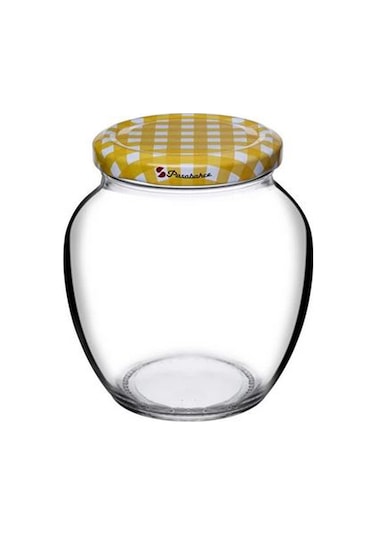 Paşabahçe Reçel & Baharatlık 4'lü 370 Cc Renkli Kapaklı 56137 Şeffaf