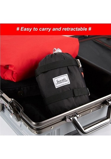 Novahub Sanxdi Sxd2001 Katlanabilir Seyahat Çantası-gri, Dokunmatik Yastıkla Gri