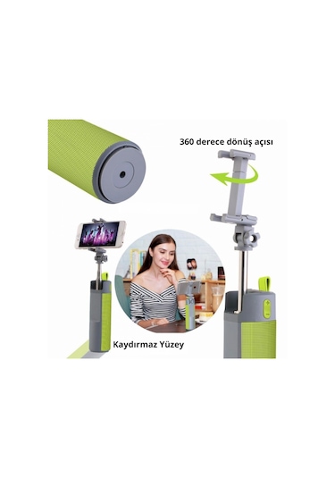 Nettech VR-15743 Selfie Çubuklu Bluetooth Hoparlör