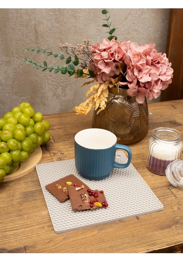 Arrıchi Sıcak Yemekler İçin Mutfak Silikon Standı 186798743 Açık Gri