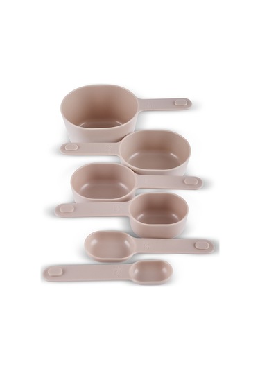 Karaca Ekin Hazneli Ölçü Kabı & Kaşığı Seti Çok Renkli