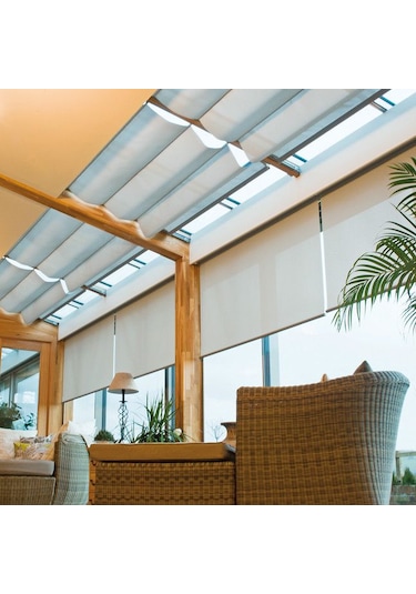 Kış Bahçesi Perdesi Winter Garden Antrasit