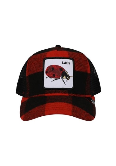 Plaidy Bug Uniseks Kırmızı Şapka - 1010287 Siyah