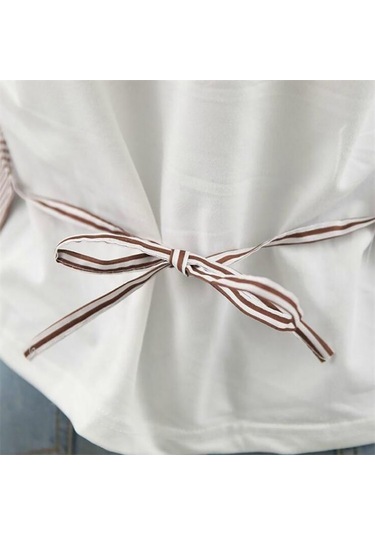 Kosona Pembe Ayı Desenli Poliester Fırın Apron - Yağ Ve Lekeden Koruma, Cepli, Ayarlanabilir Bel Kemerli, Ev İşleri Ve Mutfak Kullanıma Uygun