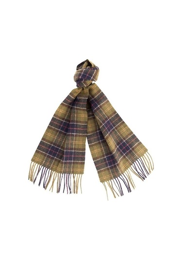 Barbour Unisex Tartan Yün Atkı (%100 Lambswool) Tn11 Classic Tart 1-Tn11 Classic Tartan