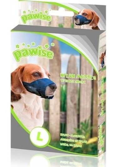 Pawise 13014 Ayarlanabilir Bez Köpek Ağızlığı No:4 L Lacivert