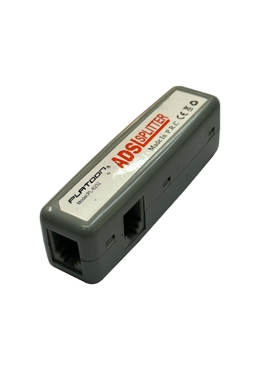 Adsl Splitter Telefon Modem Ayırıcı Adsl Splitter Adaptörü