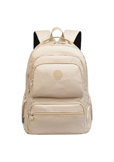 Kadın Seyahat Çantası Büyük Kapasiteli Öğrenci Omuz Çantası Büyük Dağcılık Çantası Altın