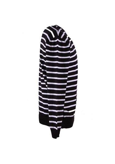 Trender O Yaka Siyah Erkek Kazak K-16443 Siyah