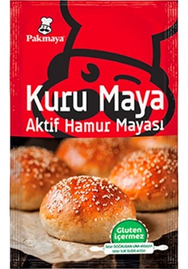Pakmaya Kuru Maya Aktif Hamur Mayası 5 x 100 G