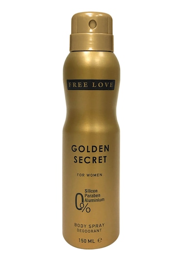 Free Love Golden Secret Kadın Deodorant 150 ML