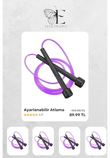 Pilates Seti - Tam Ekipman Ile Evde Fit Kalın Thm-0000010, One Size Beyaz - Pembe