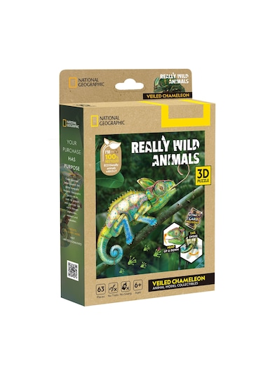 National Geographic - Bukalemun 3d Puzzle Ds1186h